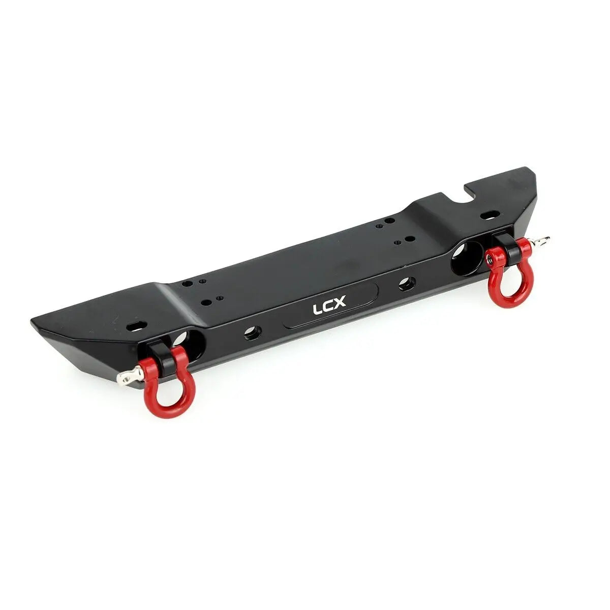 LCX Racing 1/10 RC Crawler Aluminum Front Bumper for Traxxas TRX4 TRX6 Axial SCX10 II III PRO Gen8 Gen9 Upgrades Accessories