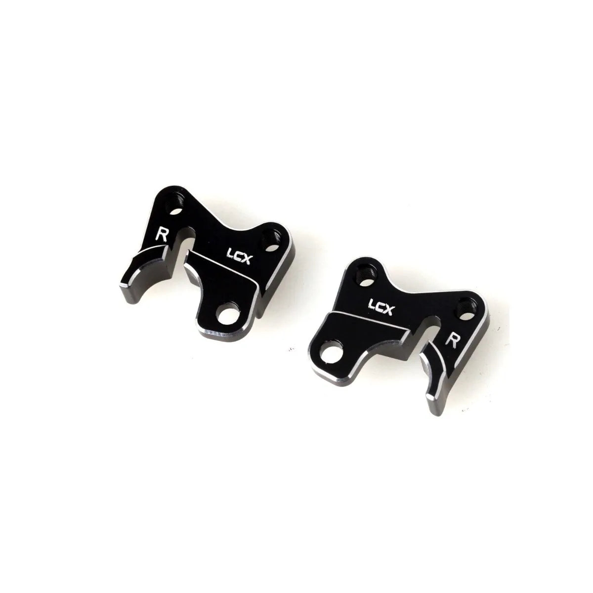 LCX Racing 1/18 RC Crawler CNC Aluminum Rear Axle Shock Mount Lower for Traxxas TRX4M F150 Upgrades Parts Accessories