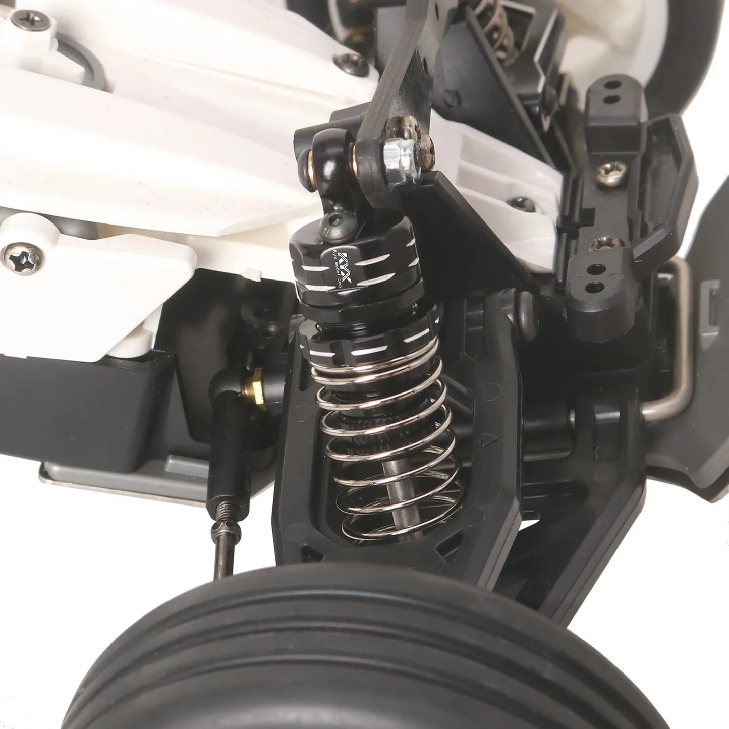 LCX Racing 1/10 RC Truck Front Rear Shock Set Damper for Tamiya DT-04 Fighter NXGEN Upgrades Parts Accessories