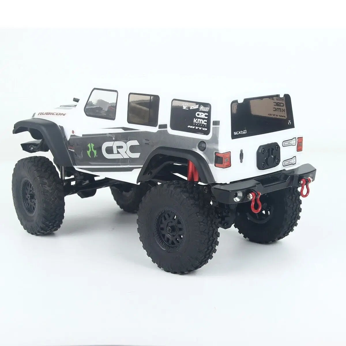 LCX 1/24 RC Crawler Aluminum Rear Bumper Upgrades Parts for Axial SCX24 JLU Wrangler AXI00002 Upgrades Parts Accessories