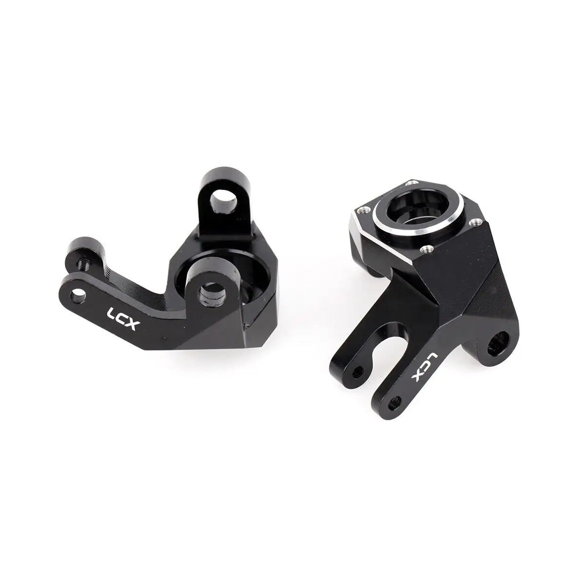 LCX Racing 1/6 RC Crawler CNC Aluminum AR90 Front Axle Steering Knuckle for Axial SCX6 Upgrades Parts Accessories