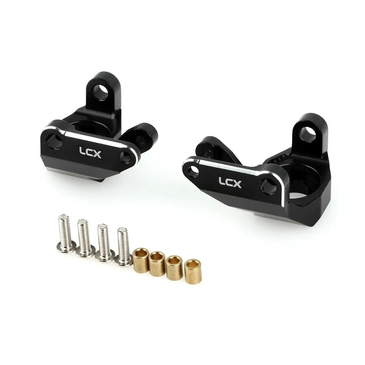 LCX Racing 1/10 RC Crawler Aluminum AR45 Axle Steering Knuckle for Axial SCX10 III SCX10 PRO Upgrades Parts Accessories