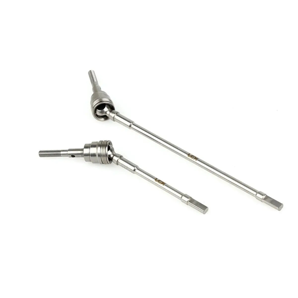 LCX Racing 1/10 RC Crawler Stainless Steel AR60 OCP Front Axle CVD Drive Shaft Set for Axial Wraiht RR10 Bomber Upgrades Parts