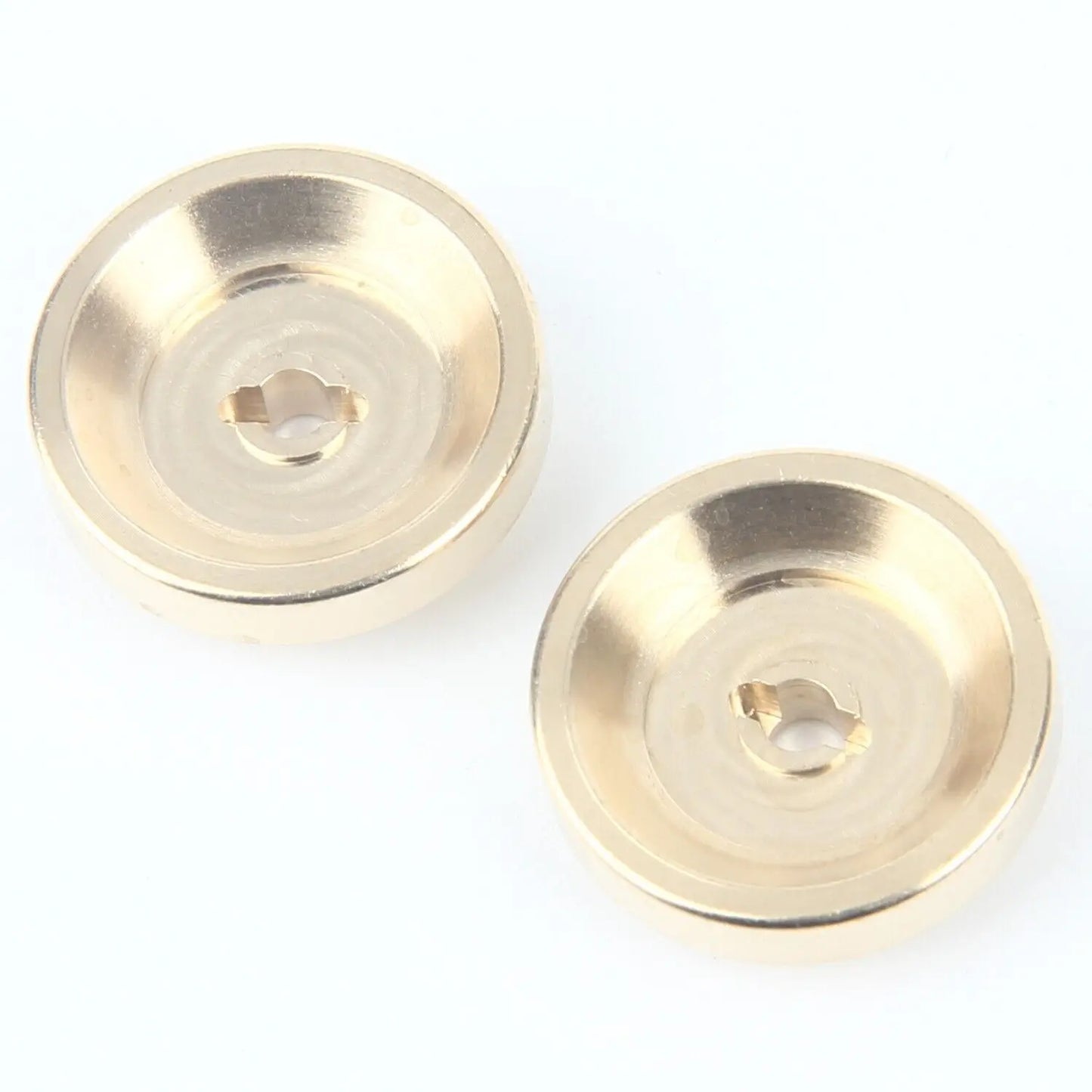 LCX 1/24 RC Crawler Brass Axle Counter Weight Wheel Hex 6.4g/pcs for Axial SCX24 AX24 Upgrades Parts Accessories