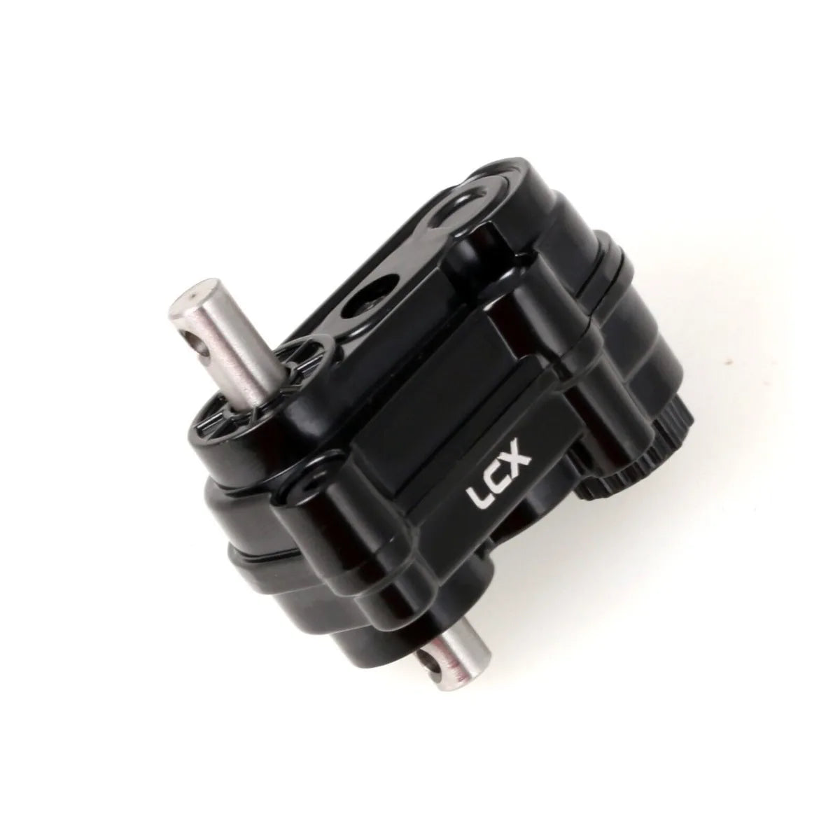 LCX Racing 1/10 RC Crawler Aluminum Transmission Transfer for Axial SCX10 II 90046 90047 Upgrades Parts Accessories