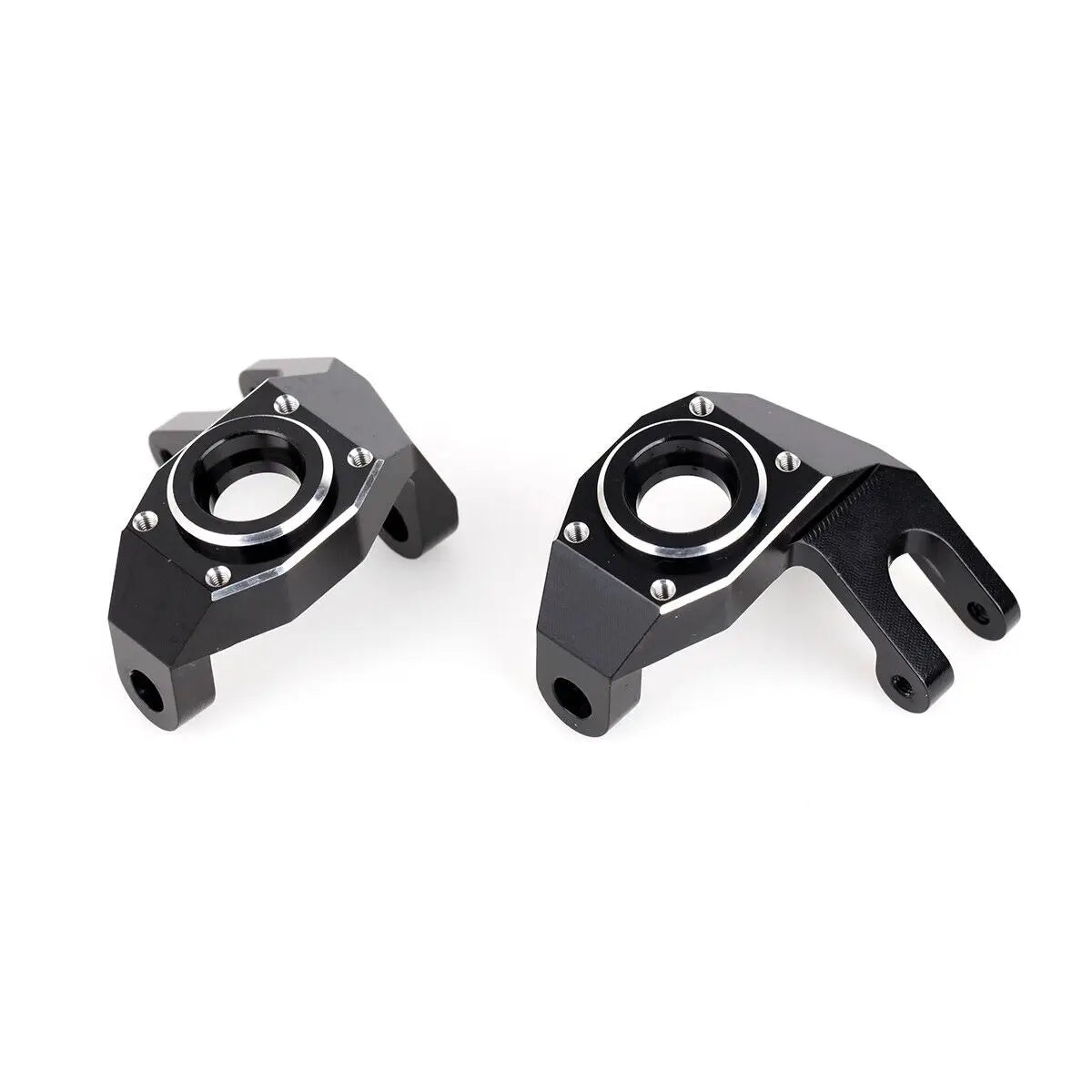LCX Racing 1/6 RC Crawler CNC Aluminum AR90 Front Axle Steering Knuckle for Axial SCX6 Upgrades Parts Accessories
