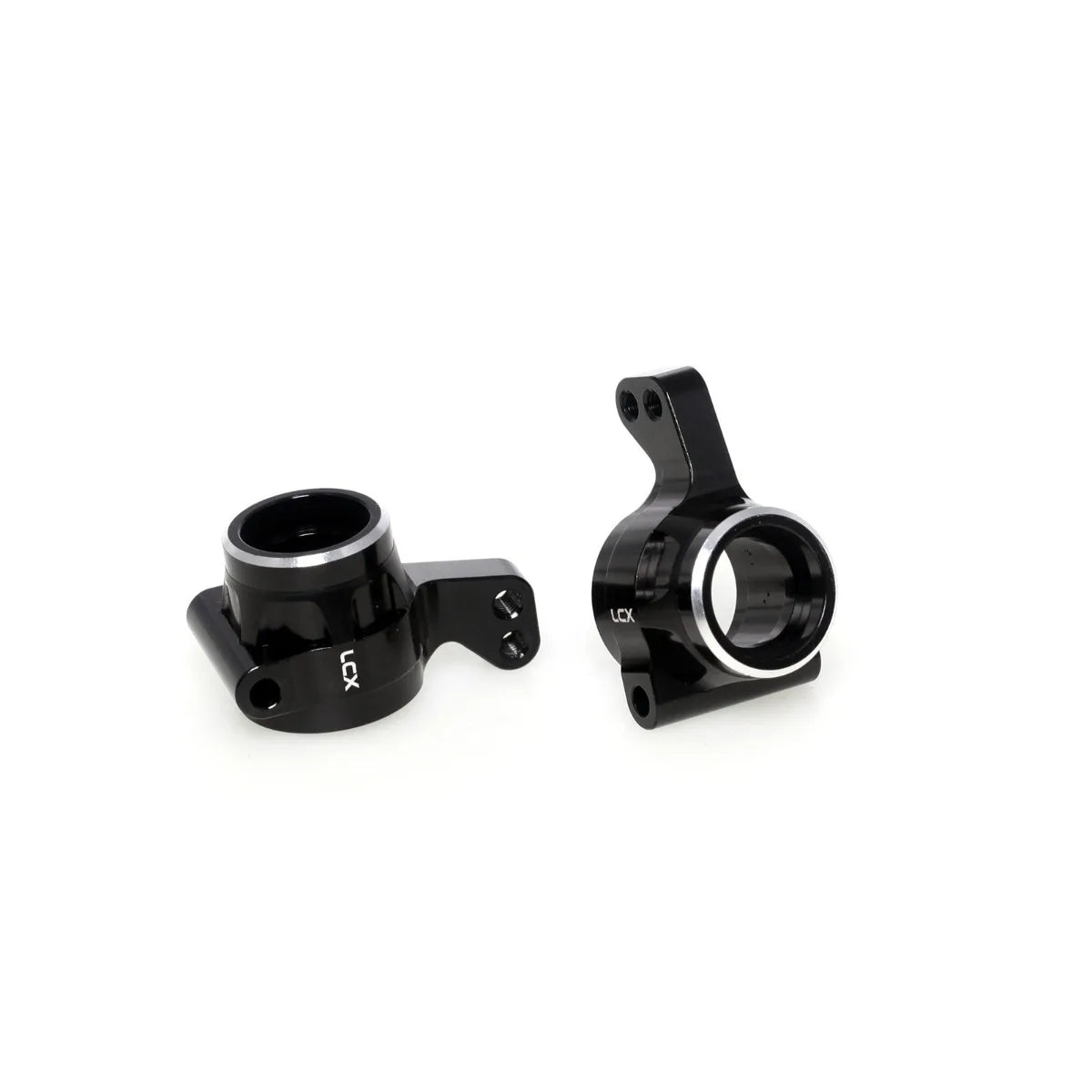 LCX Racing RC Car CNC Machined Aluminum Rear Hub Set for 1/10 LOSI 22S, Upgrades Parts Accessories