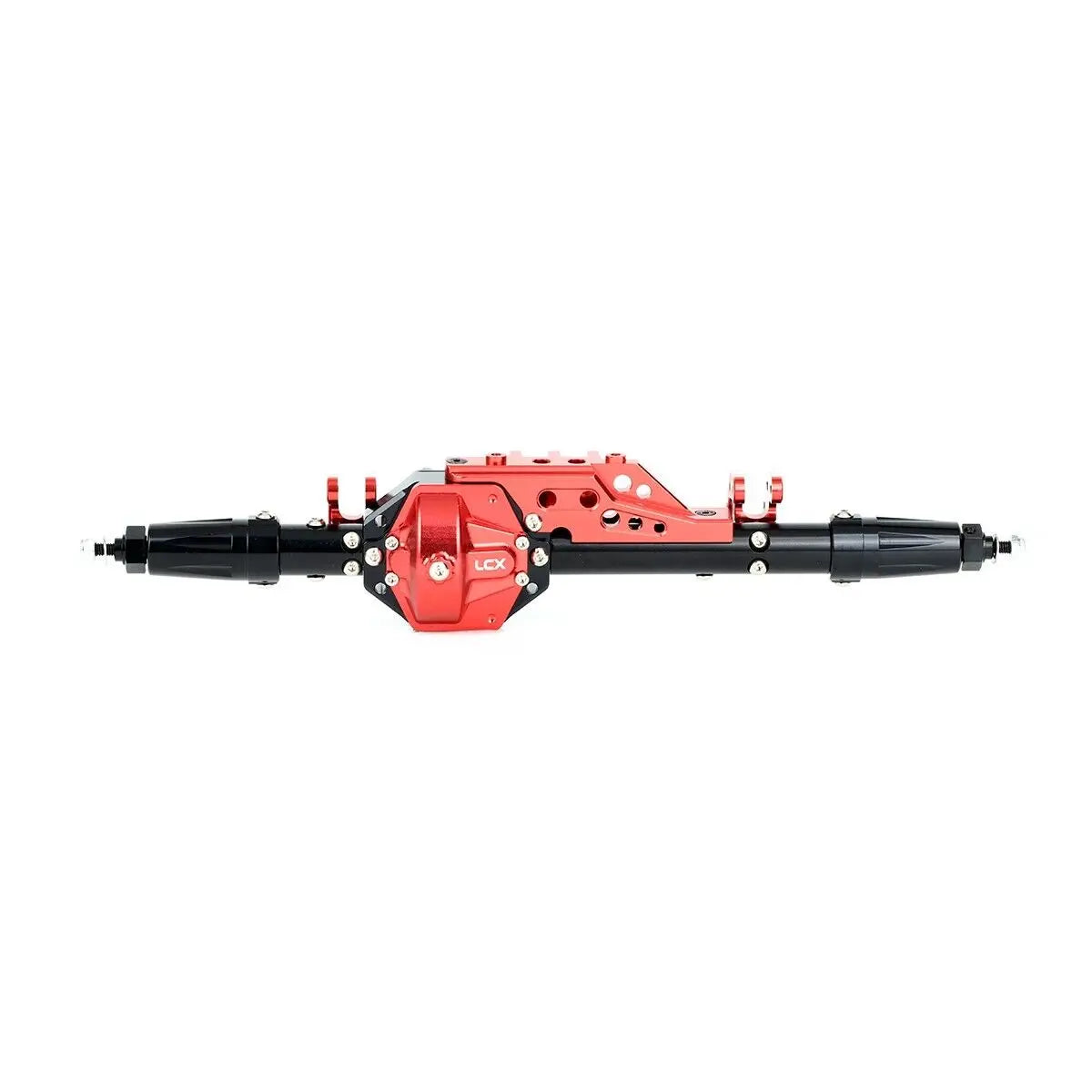 LCX Racing 1/10 RC Car CNC Aluminum AR60 OCP Rear Axle Complete Set for Axial Wraith RR10 Bomber Upgrades Parts Accessories