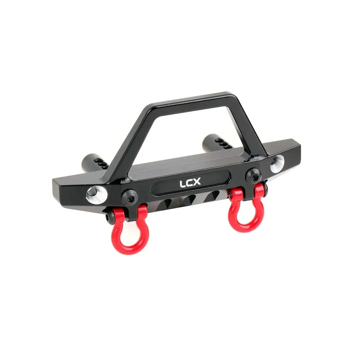 LCX Racing 1/10 RC Crawler Car CNC Aluminum Front Bumper for Axial SCX10 PRO Upgrades Parts Accessories