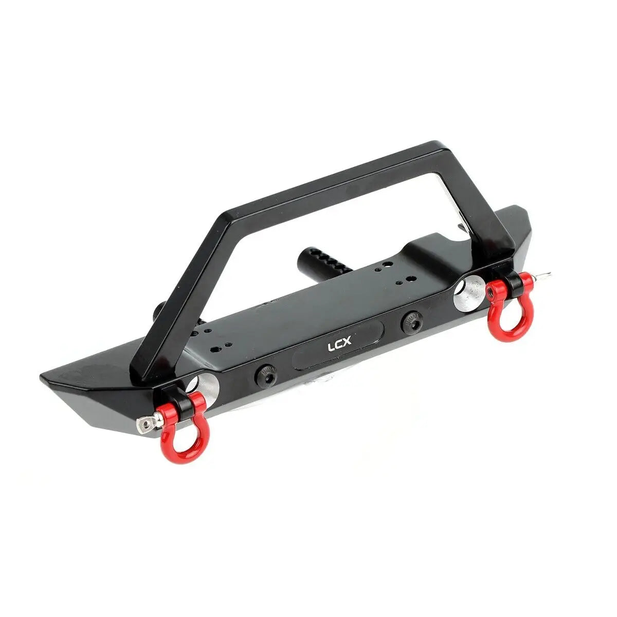 LCX Racing 1/10 RC Crawler Aluminum Front Bumper for Traxxas TRX4 TRX6 Axial SCX10 II III PRO Gen8 Upgrades Parts Accessories