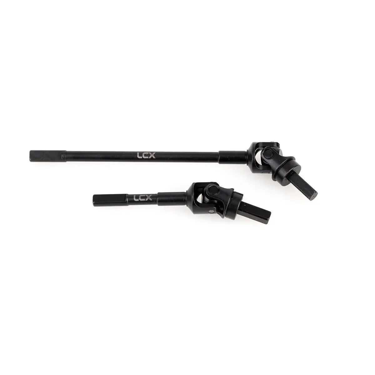LCX Racing 1/10 RC Crawler Car Hard Steel AR45P Portal Universal Front Axle Drive Shaft for Axial SCX10 III Upgrades Accessories