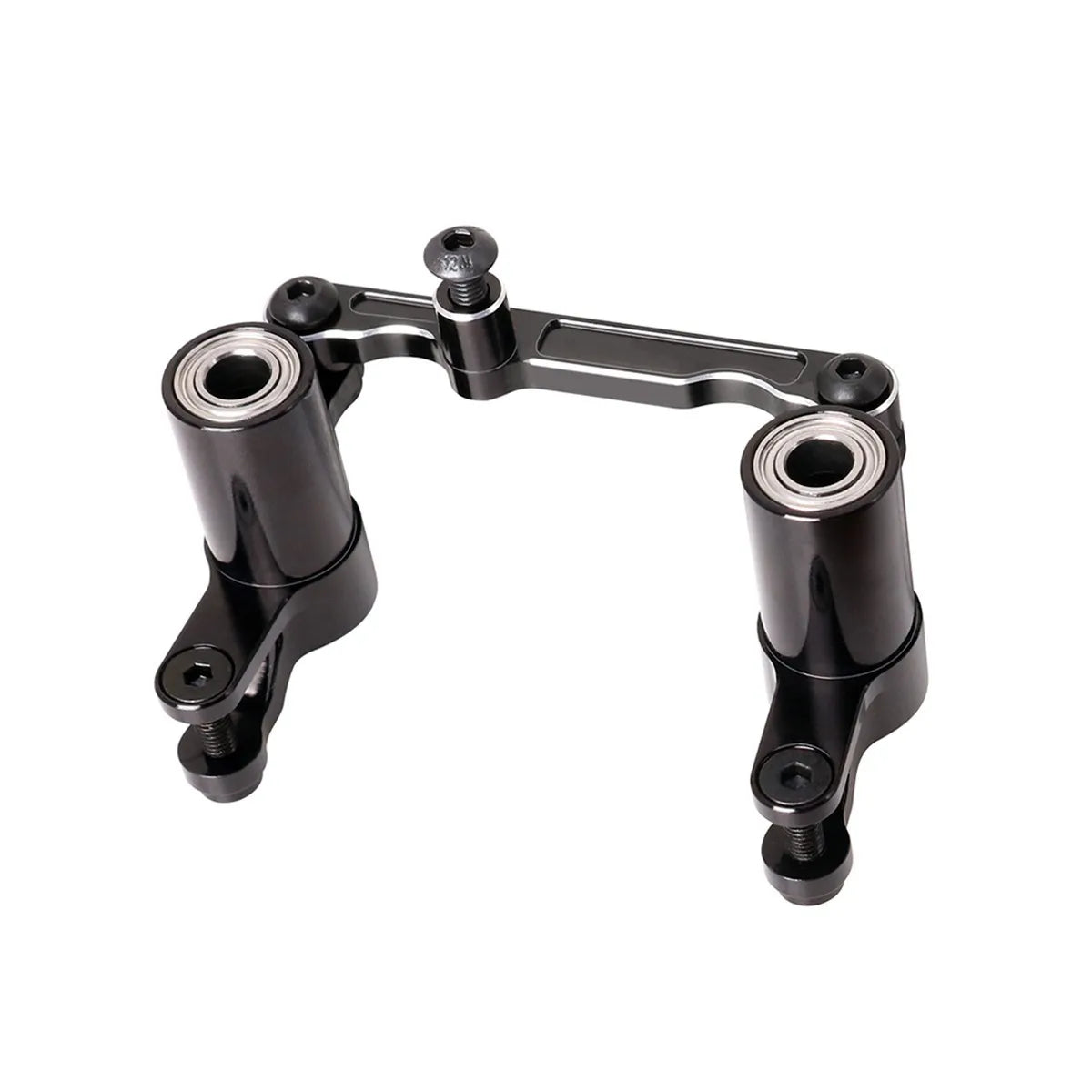 LCX Racing 1/16 RC Truck Aluminum Steering Bellcranks Drag Link for Traxxas Mini Maxx Mini XRT Upgrades Parts Accessories