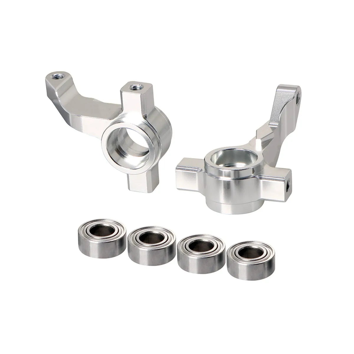 LCX Racing 1/10 RC Truck Car Front Steering Knuckles for Tamiya DT-04 Fighter NXGEN Upgrades Parts Accessories