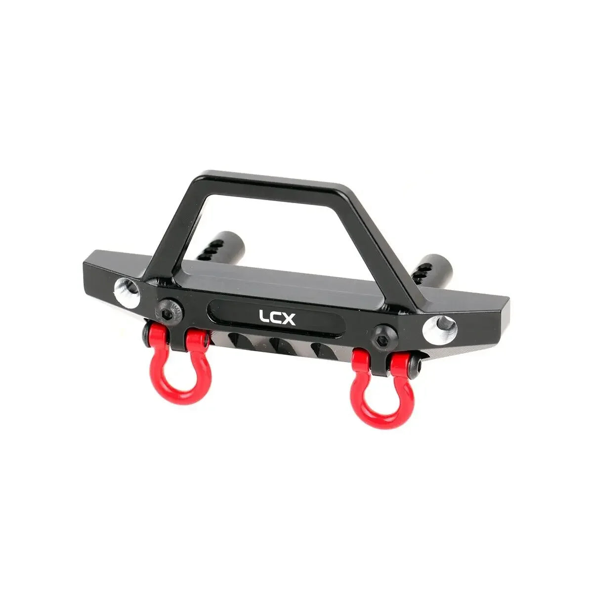 LCX Racing 1/10 RC Crawler Car CNC Aluminum Front Bumper for Axial SCX10 PRO Upgrades Parts Accessories