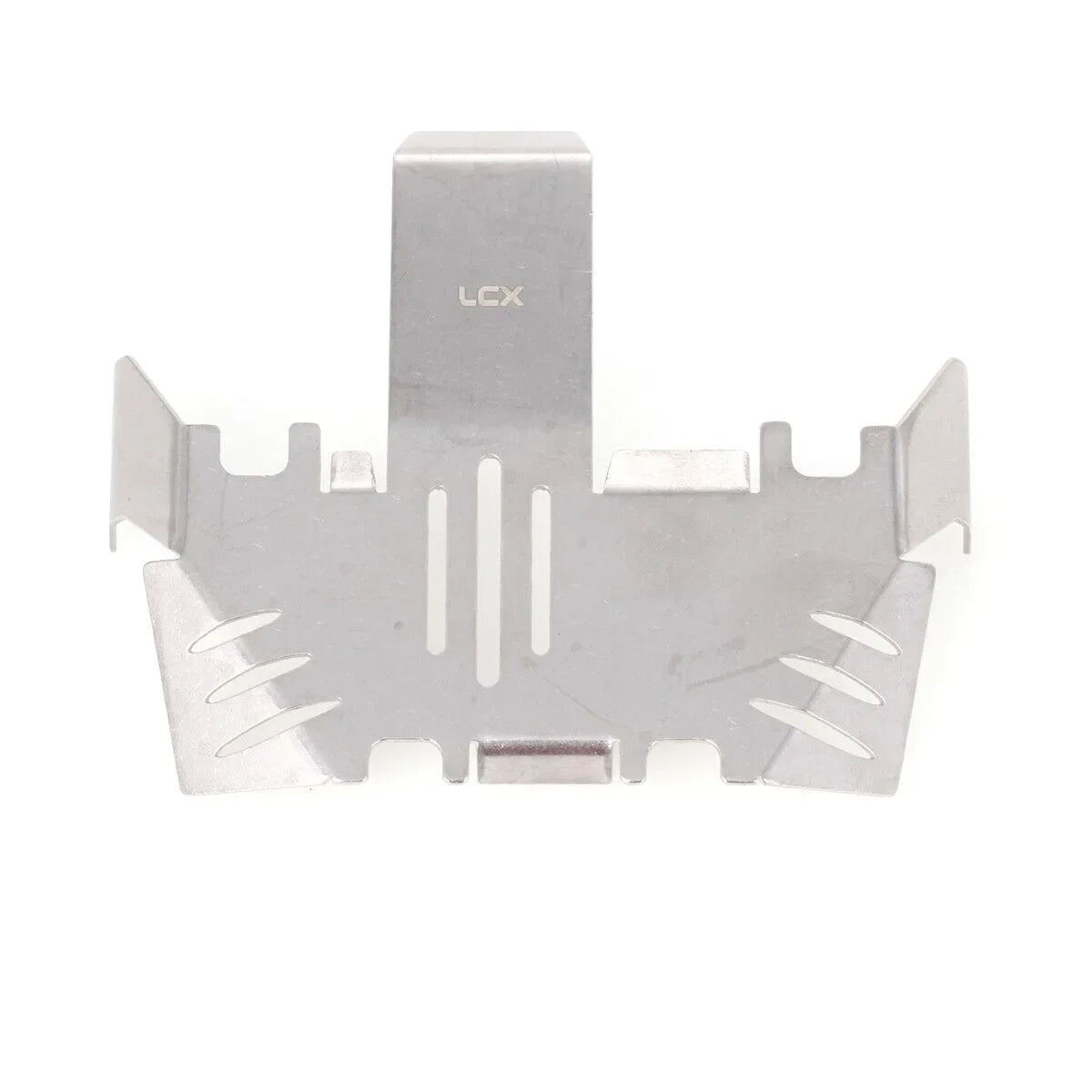 LCX Racing 1/10 RC Crawler Stainless Steel Skid Plate Guard Chassis Armor for Traxxas TRX4 TRX6 Upgrades Parts Accessories