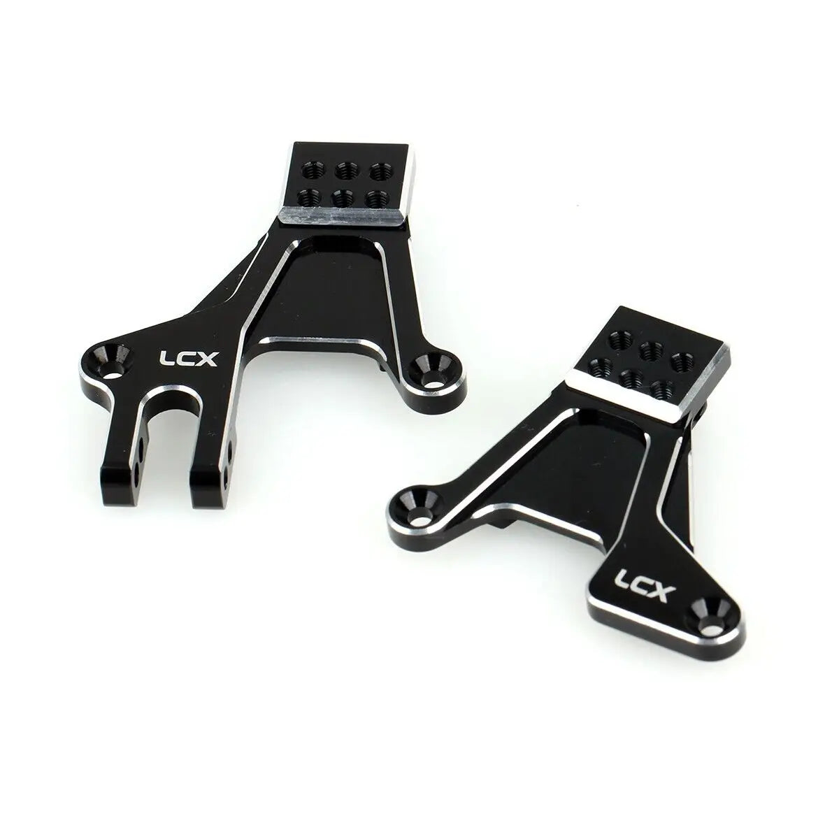 LCX Racing 1/10 RC Crawler Aluminum Front Shock Towers Suspension Shock Mount for Traxxas TRX4 Upgrades Parts Accessories