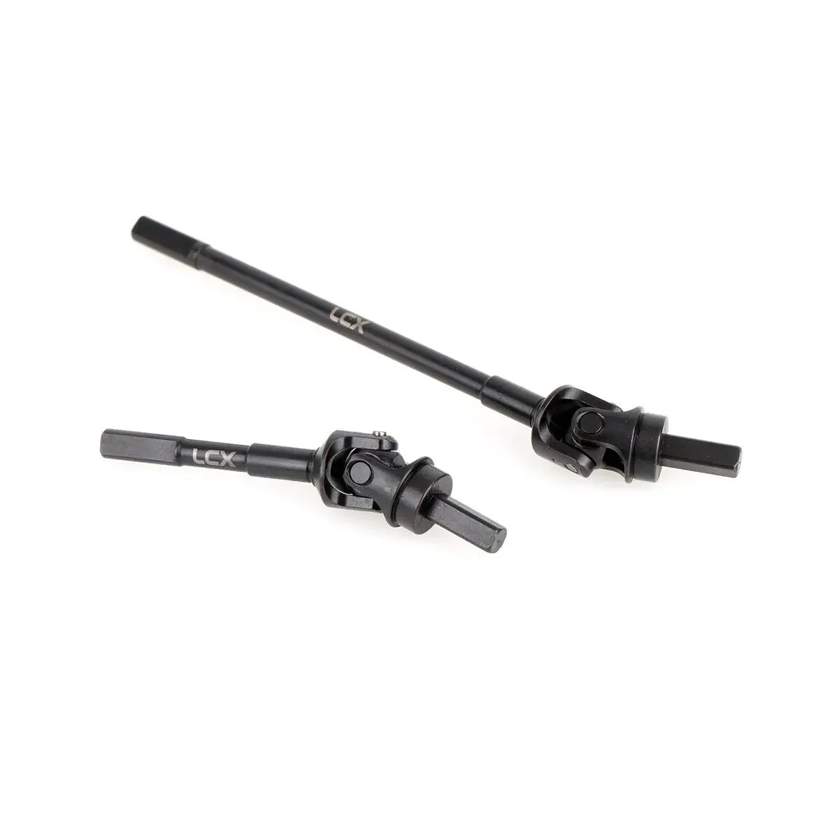 LCX Racing 1/10 RC Crawler Car Hard Steel AR45P Portal Universal Front Axle Drive Shaft for Axial SCX10 III Upgrades Accessories