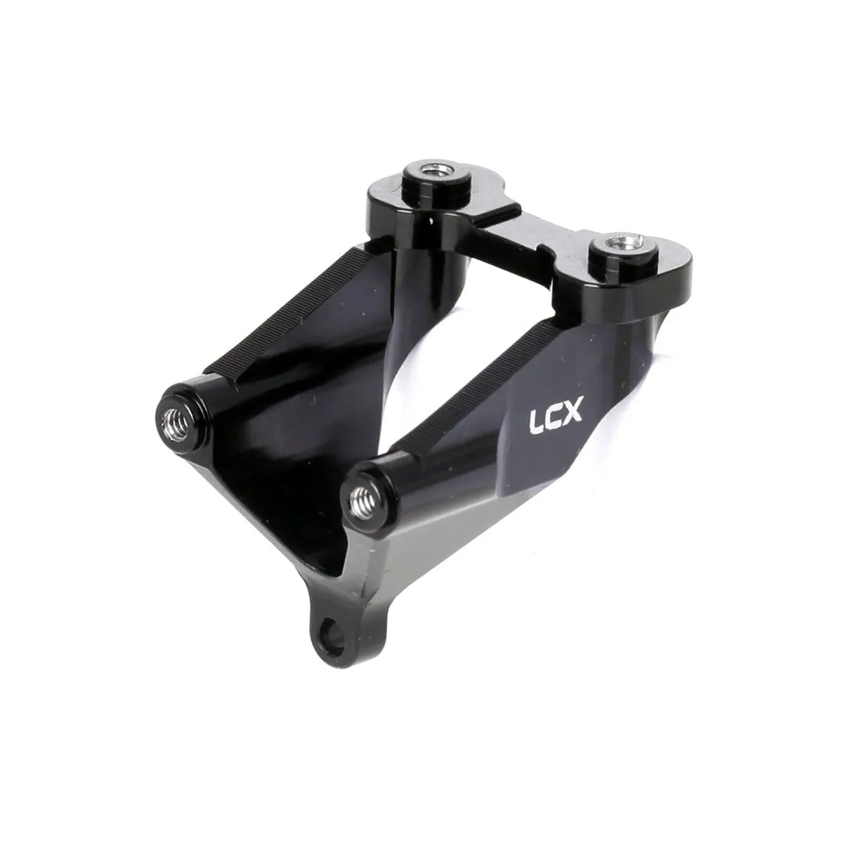 LCX Racing CNC Aluminum Rear Wing Stay Car Spoiler Mount for 1/16 LOSI Mini-B Buggy Upgrades Parts Accessories