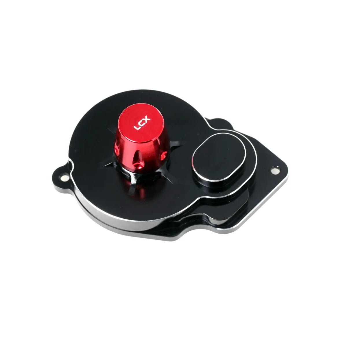 LCX Racing 1/10 RC Crawler Aluminum Transmission Housing Gearbox Cover for LOSI 1/10 22S Sprint Upgrades Parts Accessories