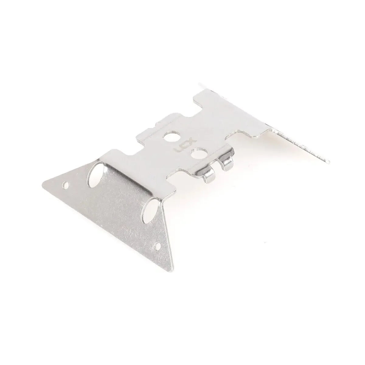 LCX Racing 1/24 RC Crawler Car Stainless Chassis Guard Skid Plate Guard Armor for Axial AX24 XC-1 Upgrades Parts Accessories