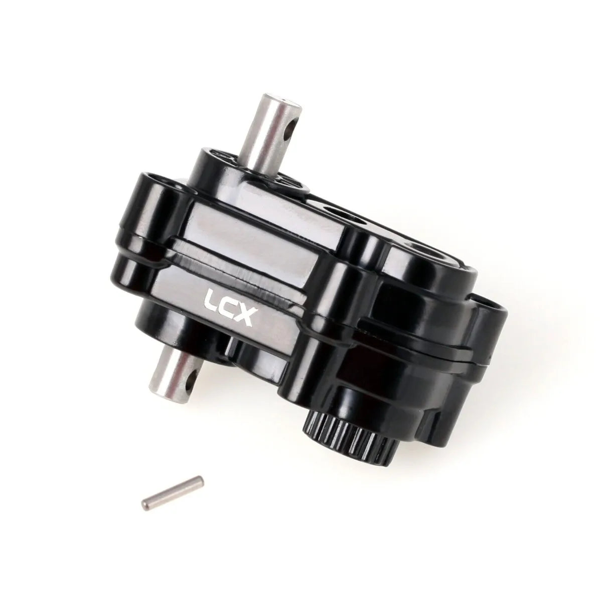 LCX Racing 1/10 RC Crawler Aluminum Transmission Transfer for Axial SCX10 II 90046 90047 Upgrades Parts Accessories