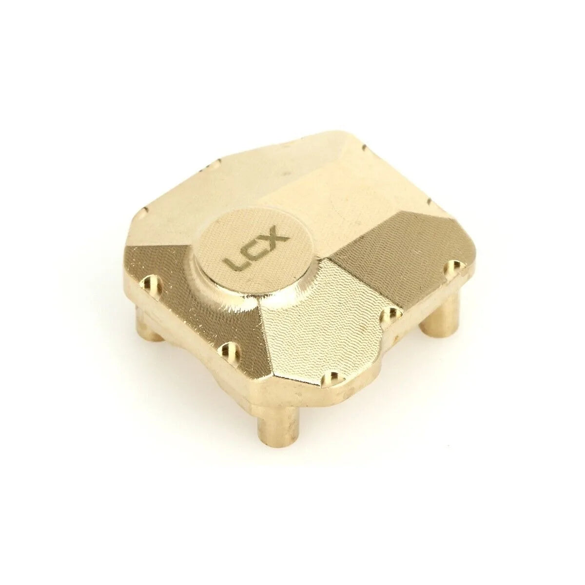 LCX Racing 1/10 RC Crawler Brass AR45 Front Rear Axle Differential Cover for Axial SCX10 III Upgrades Parts Accessories