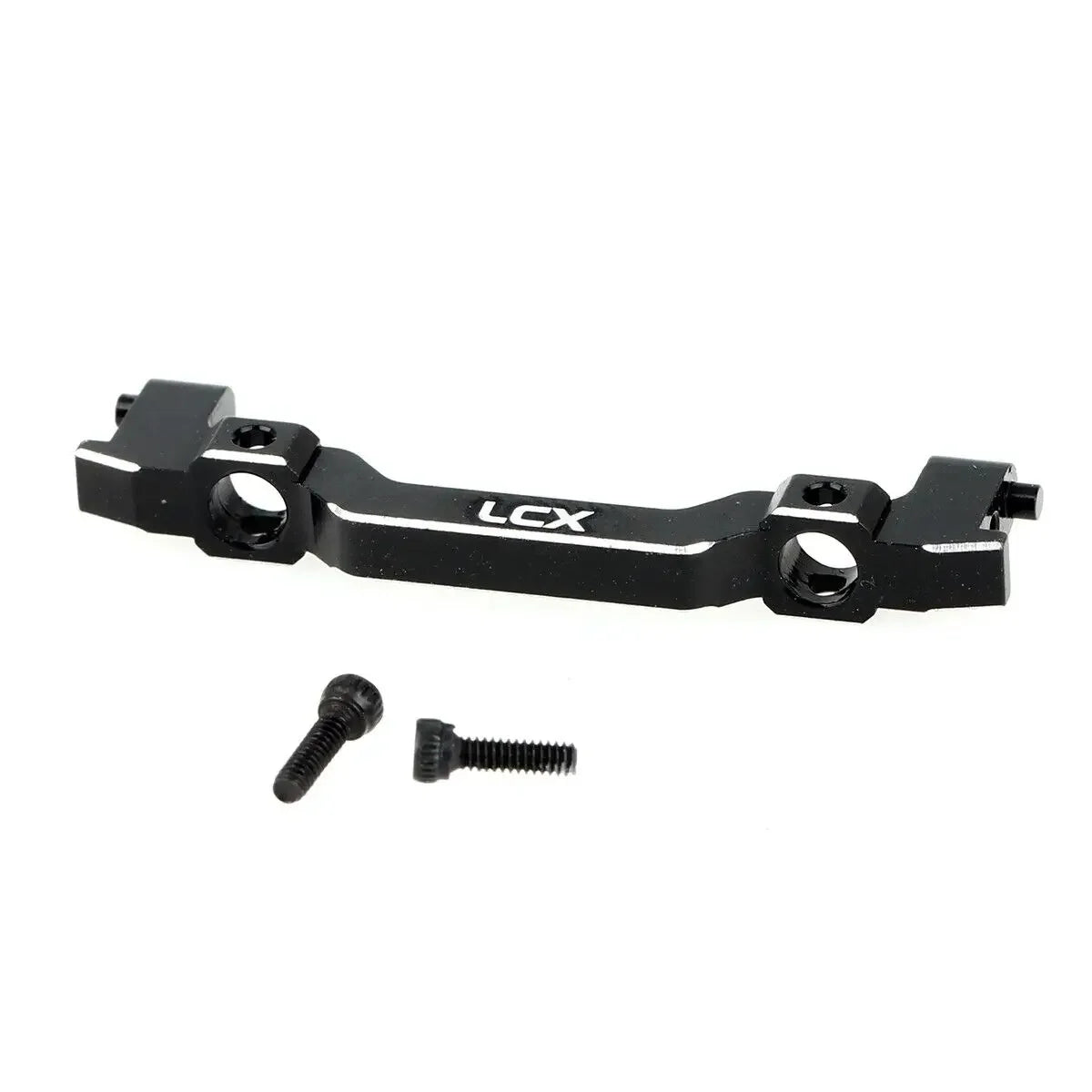 LCX Racing 1/24 RC Crawler Car Aluminum Front Bumper Mount for Axial SCX24 Deadbolt JLU Wrangler C10 Upgrades Parts Accessories