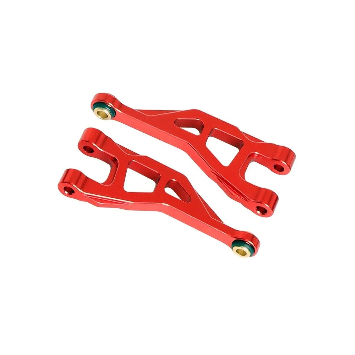 LCX Racing RC Truck Aluminum Rear Suspension Arms Upper Lower for Arrma 1/16 Mojave Grom Upgrades Parts Accessories
