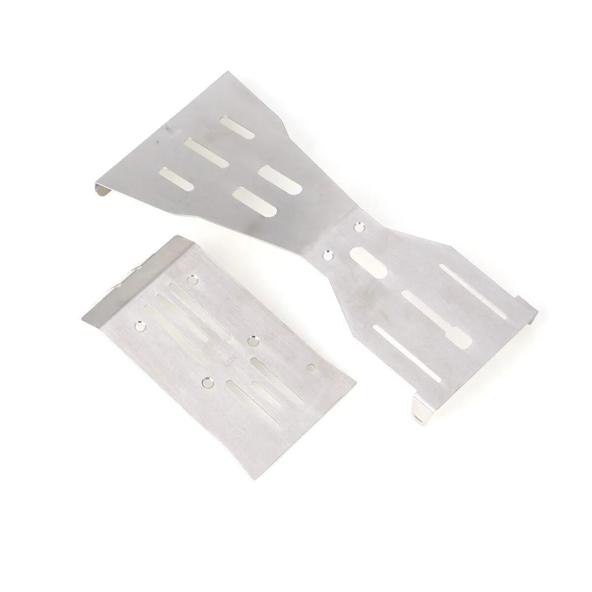 LCX Racing 1/10 RC Truck Stainless Steel Chassis Guard Skid Plate Guard Armor Upgrades Accessories for Arrma Fury 2WD 223S