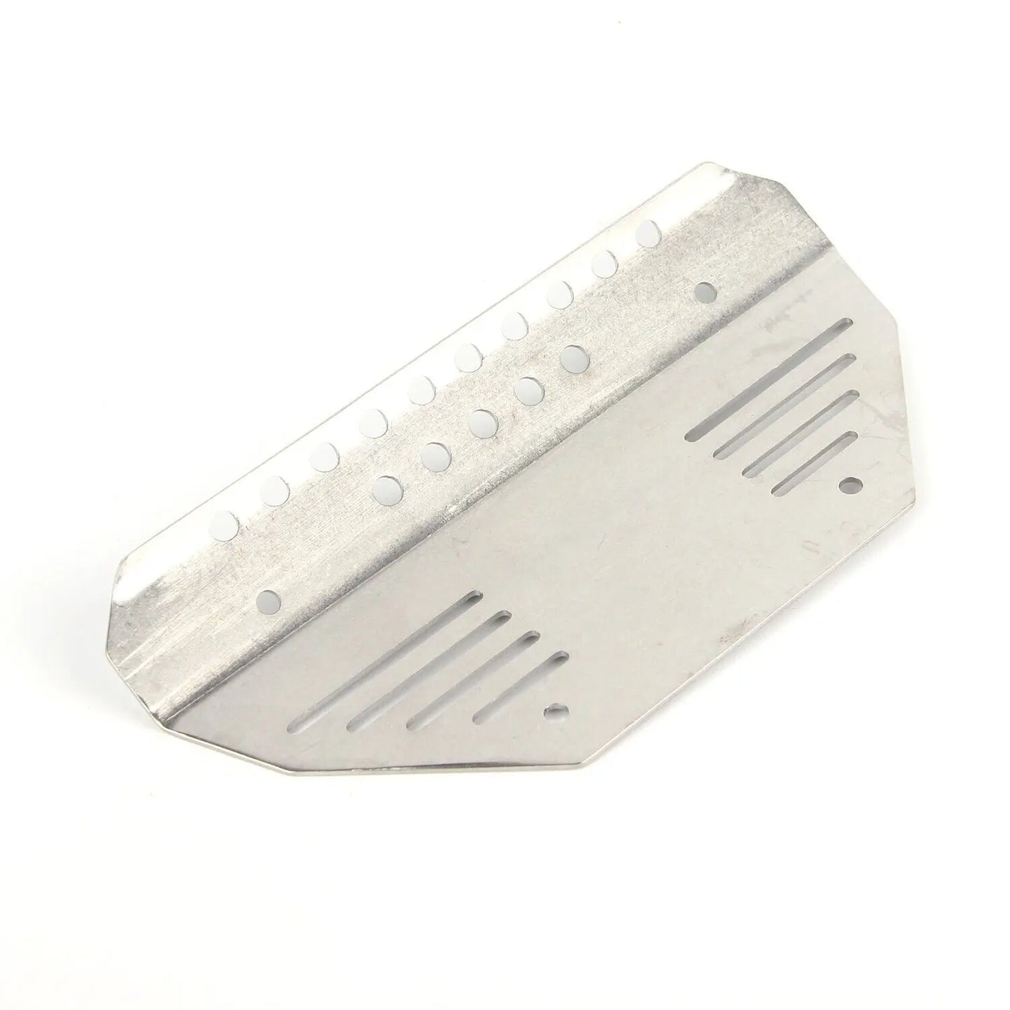 LCX Racing 1/10 RC Crawler Stainless Steel Front Chassis Armor Chassis Guard for Traxxas TRX4 TRX6 Upgrades Parts Accessories