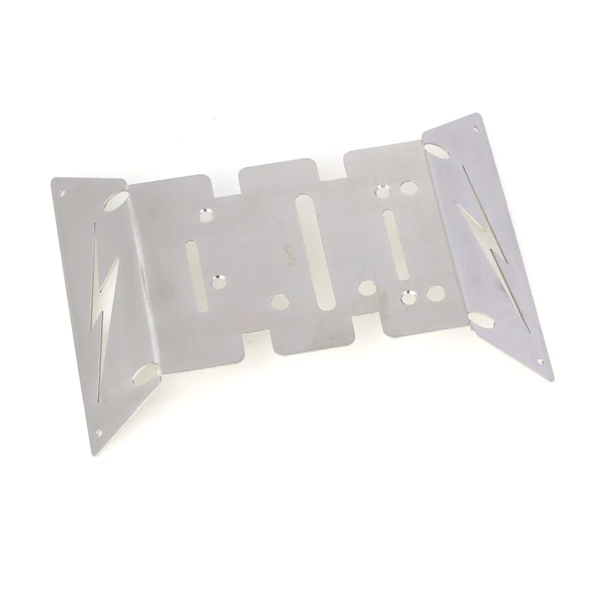 LCX Racing 1/10 RC Crawler Stainless Skid Plate Guard Chassis Armor for Axial AXP8 Gilamon Upgrades Parts Accessories