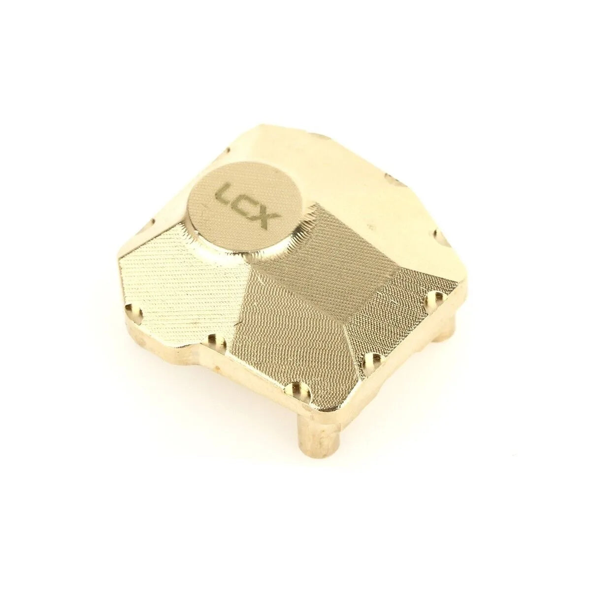 LCX Racing 1/10 RC Crawler Brass AR45 Front Rear Axle Differential Cover for Axial SCX10 III Upgrades Parts Accessories