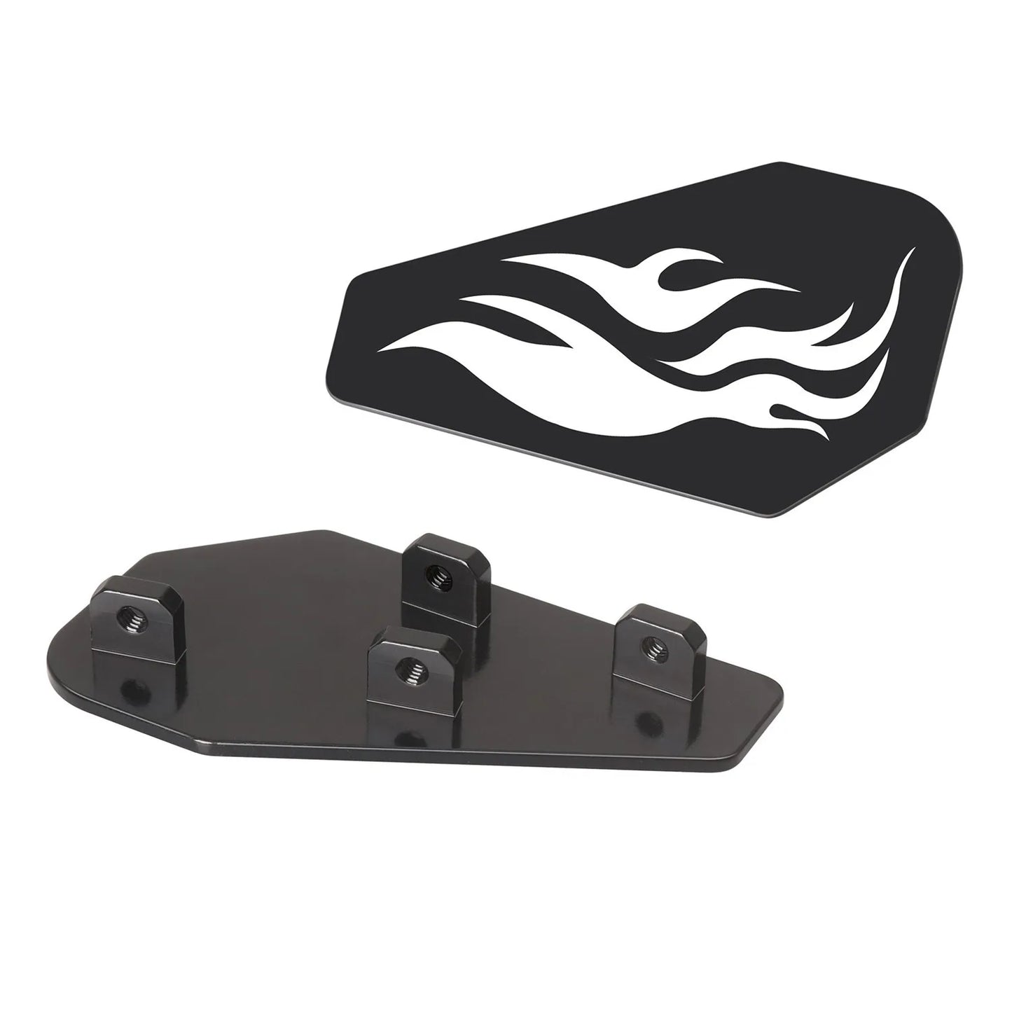 LCX Racing 1/10 RC Truck Carbon Fiber Rear Wing Car Spoiler for Tamiya Hornet EVO Grasshopper Upgrades Parts Accessories