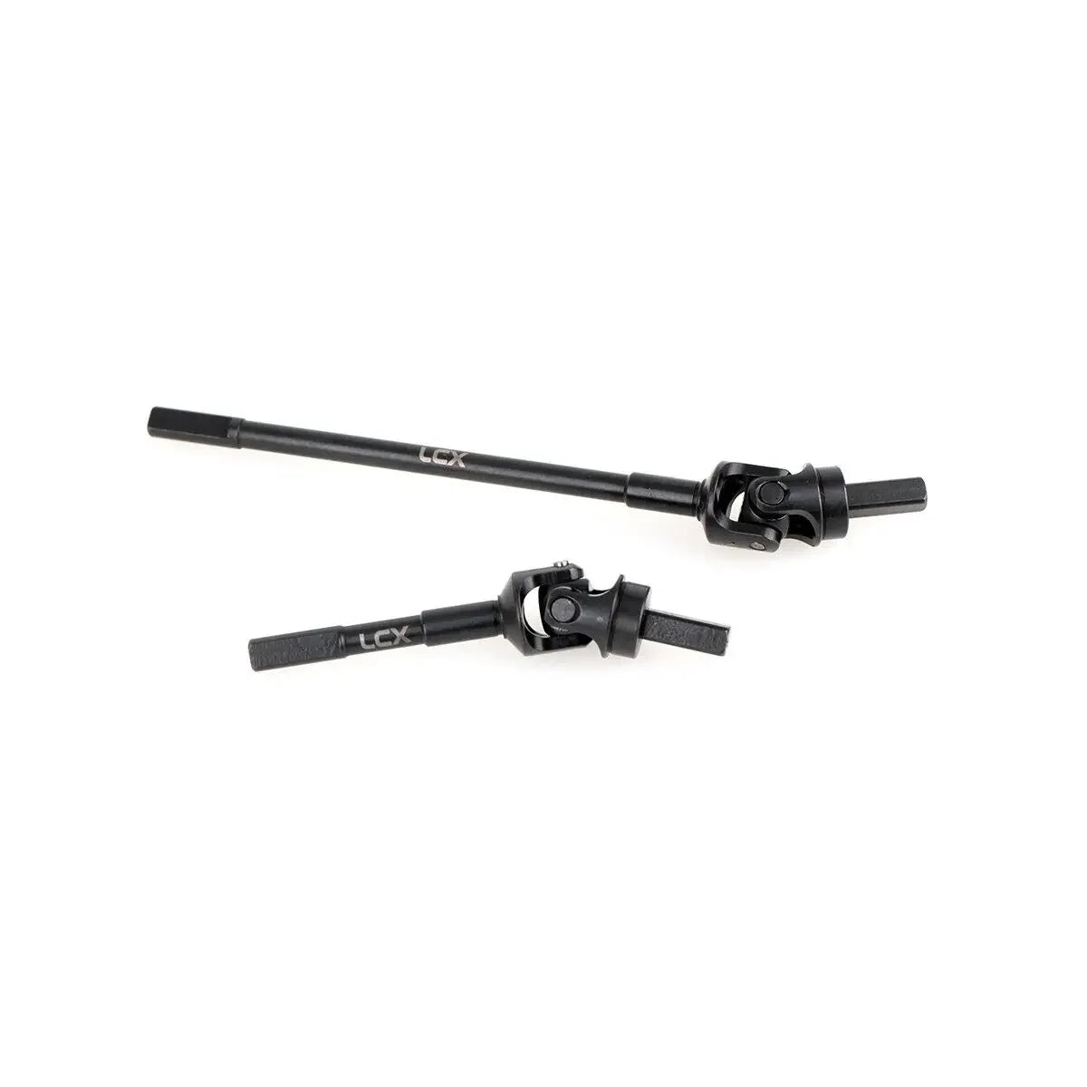 LCX Racing 1/10 RC Crawler Car Hard Steel AR45P Portal Universal Front Axle Drive Shaft for Axial SCX10 III Upgrades Accessories