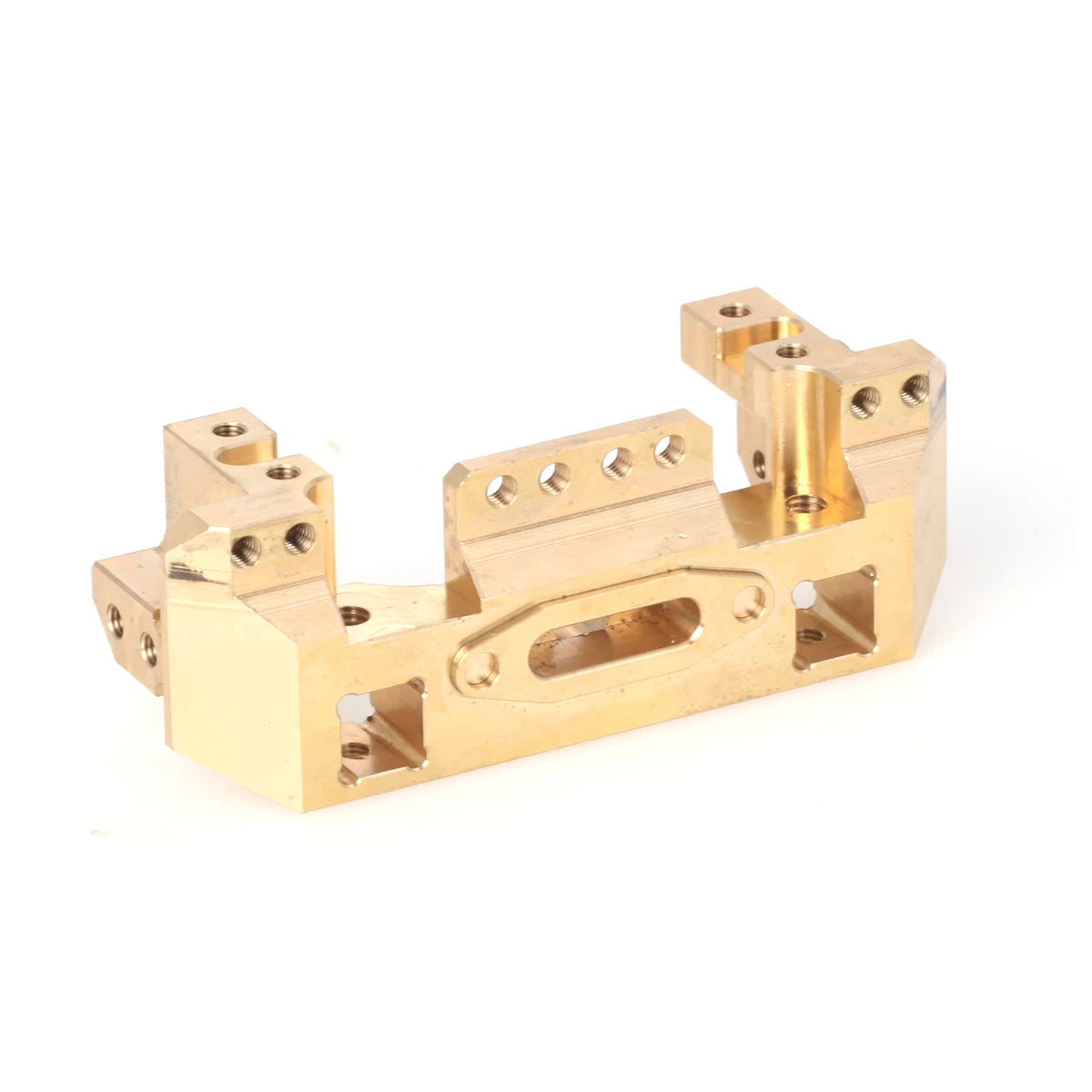 LCX Racing 1/10 RC Crawler Aluminum Front Bumper Mount Servo Mount Upgrades Parts Accessories for Traxxas TRX4 TRX6