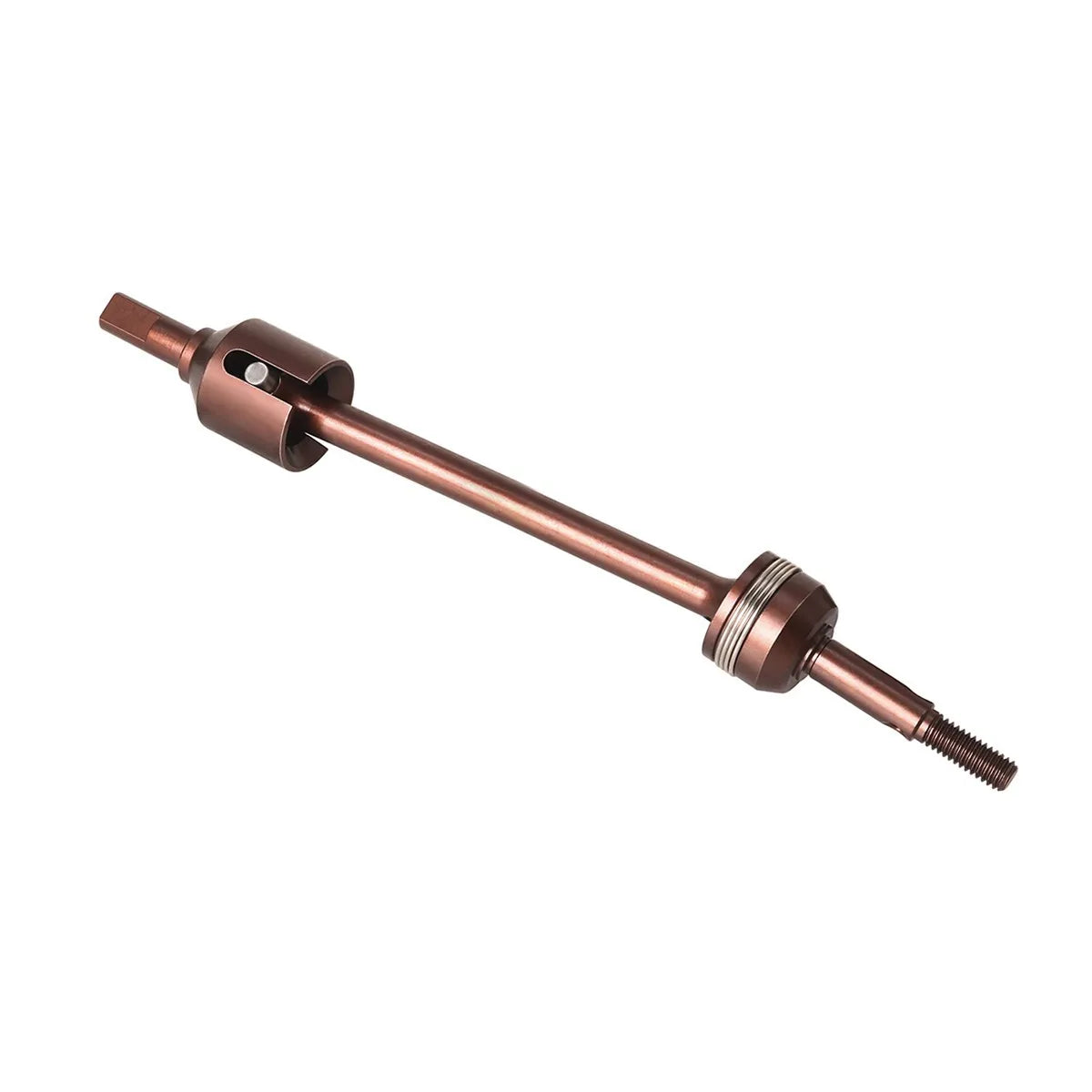 LCX Racing 1/10 RC Truck Hard Steel Gearbox Joint Drive Shaft for Tamiya DT-04 M-05 M-06 MB-01 BT-01 TT-02 Upgrades Accessories