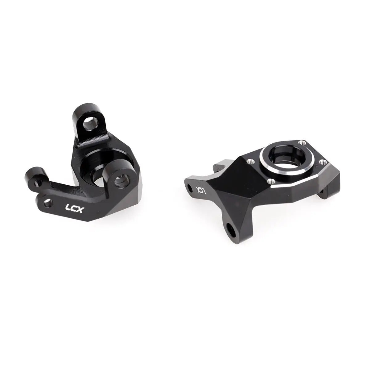 LCX Racing 1/6 RC Crawler CNC Aluminum AR90 Front Axle Steering Knuckle for Axial SCX6 Upgrades Parts Accessories