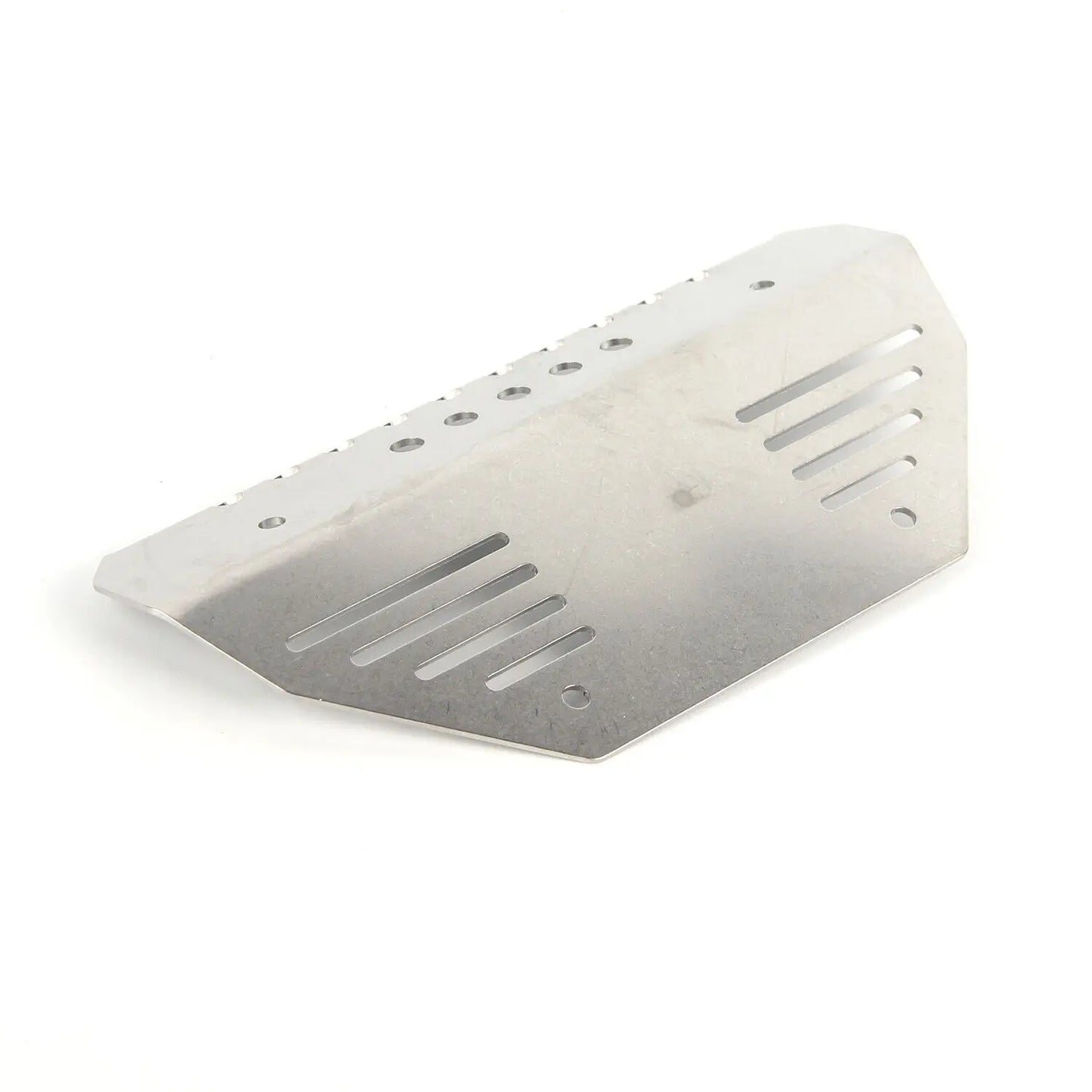 LCX Racing 1/10 RC Crawler Stainless Steel Front Chassis Armor Chassis Guard for Traxxas TRX4 TRX6 Upgrades Parts Accessories