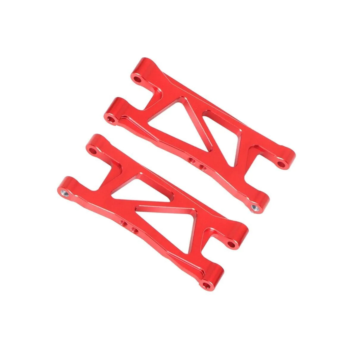 LCX Racing RC Truck Aluminum Rear Suspension Arms Upper Lower for Arrma 1/16 Mojave Grom Upgrades Parts Accessories