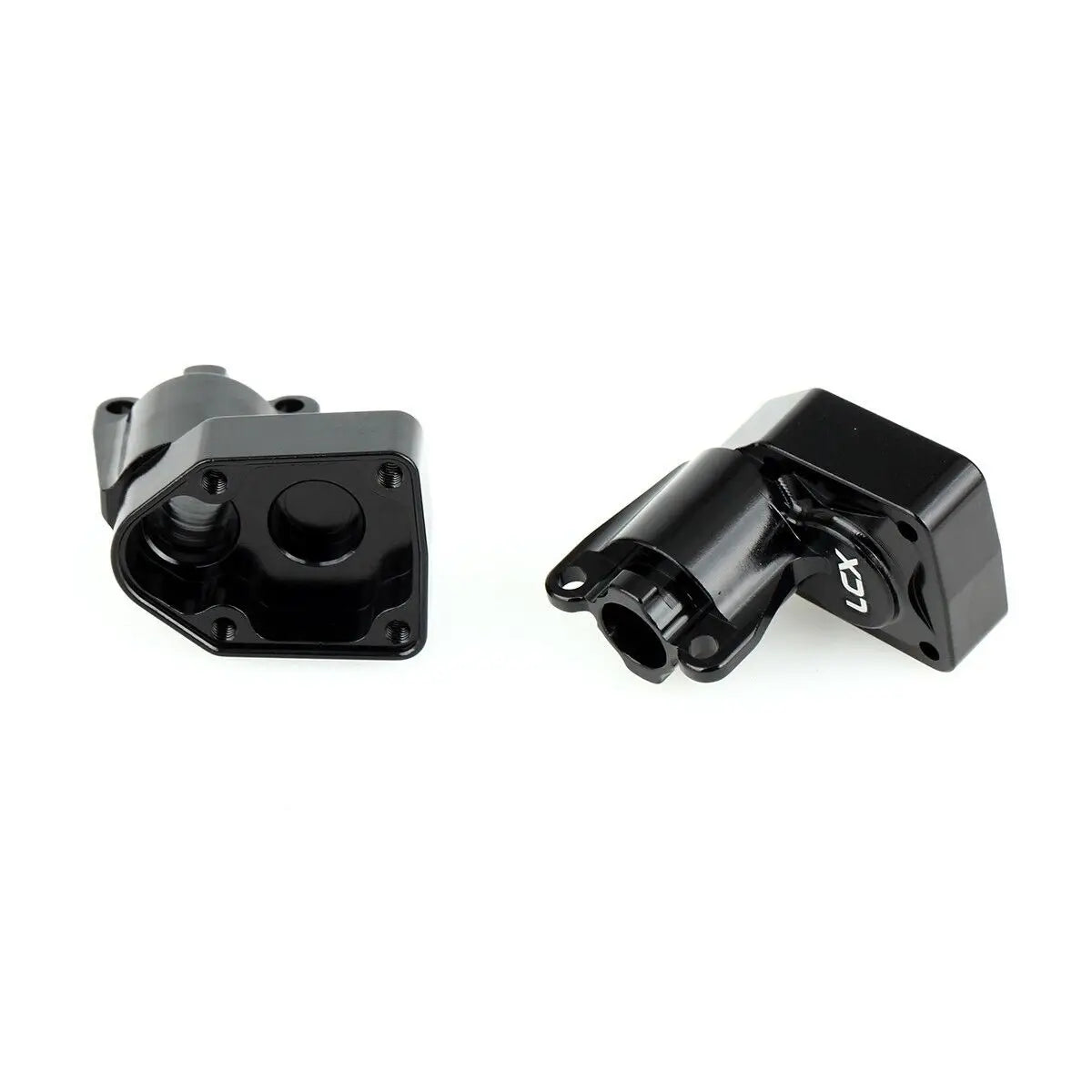 LCX 1/18 RC Crawler CNC Aluminum Rear Portal Axle Component Axle Housing for Axial UTB18 Capra Upgrades Parts Accessories