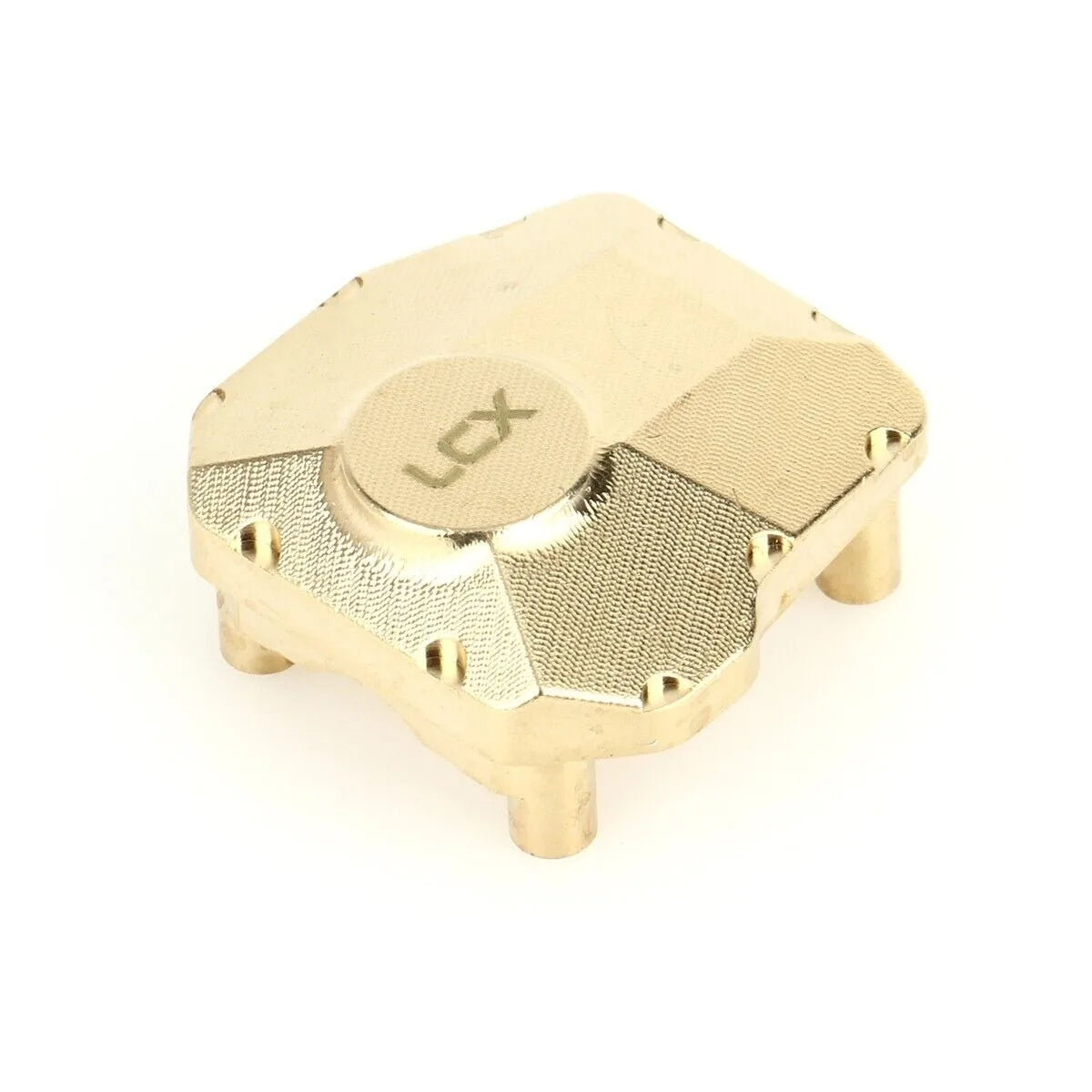 LCX Racing 1/10 RC Crawler Brass AR45 Front Rear Axle Differential Cover for Axial SCX10 III Upgrades Parts Accessories