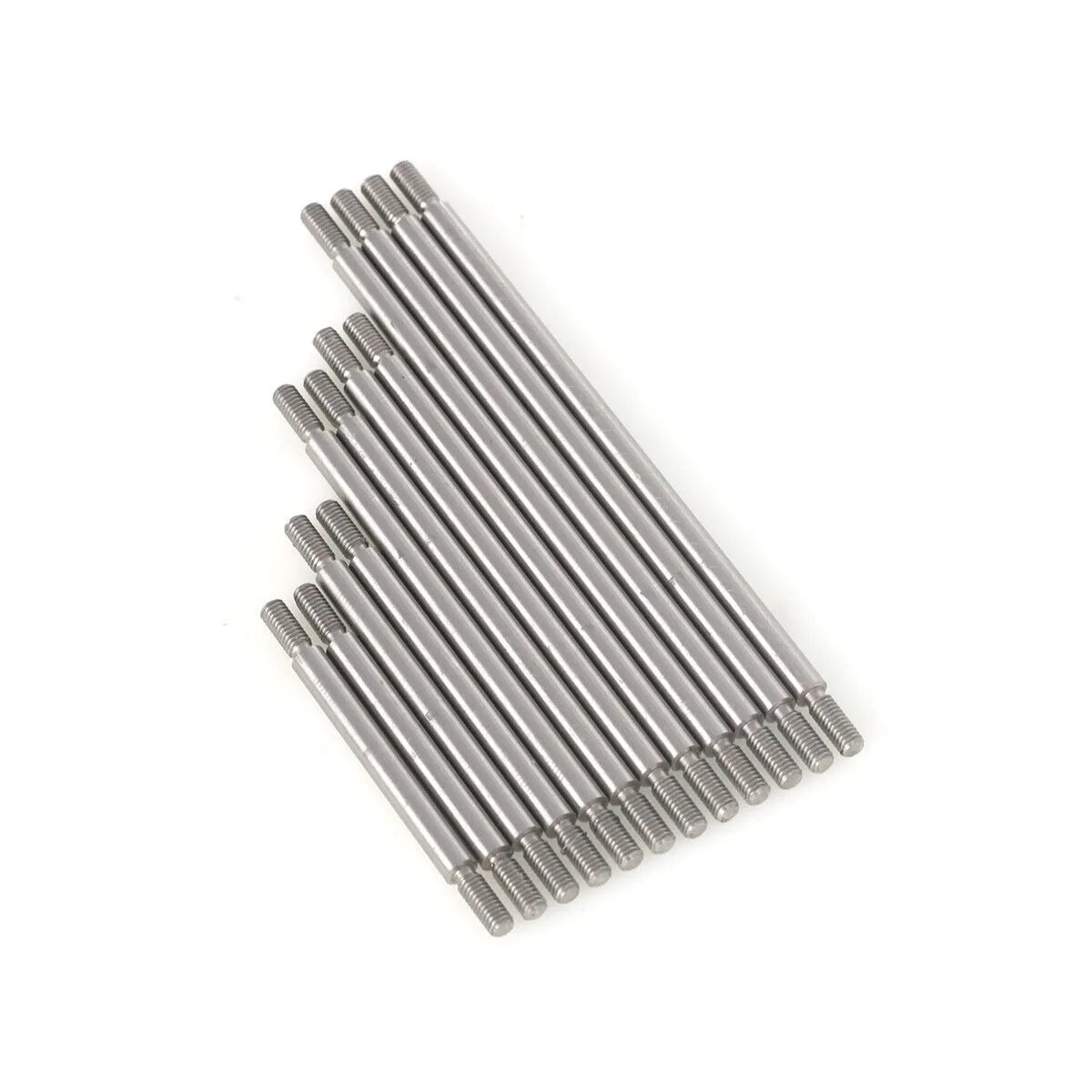LCX Racing 1/10 RC Crawler Stainless Steel Complete Suspension Link 12pcs for Traxxas TRX6 Upgrades Parts Accessories