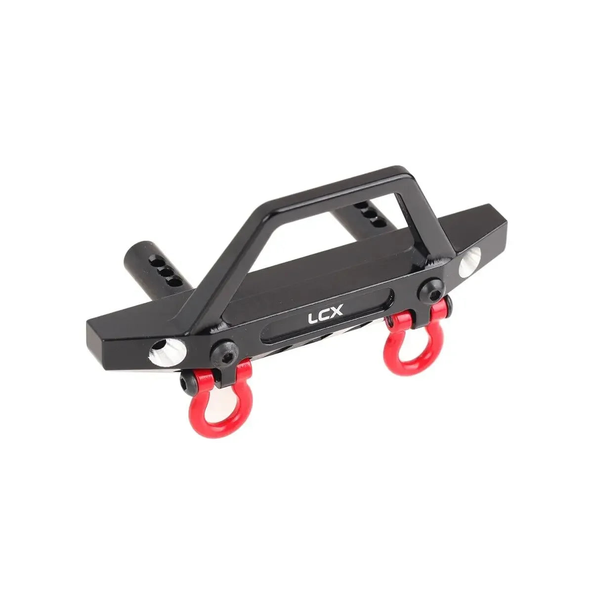 LCX Racing 1/10 RC Crawler Car CNC Aluminum Front Bumper for Axial SCX10 PRO Upgrades Parts Accessories