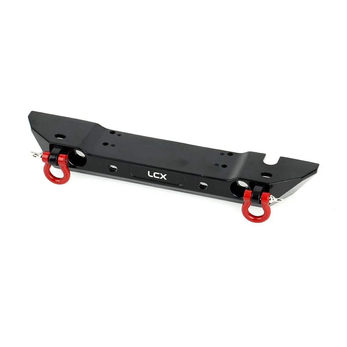LCX Racing 1/10 RC Crawler Aluminum Front Bumper for Traxxas TRX4 TRX6 Axial SCX10 II III PRO Gen8 Gen9 Upgrades Accessories