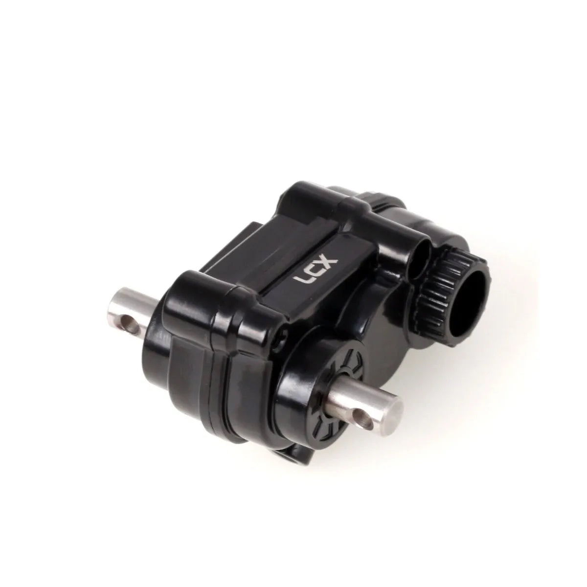 LCX Racing 1/10 RC Crawler Aluminum Transmission Transfer for Axial SCX10 II 90046 90047 Upgrades Parts Accessories