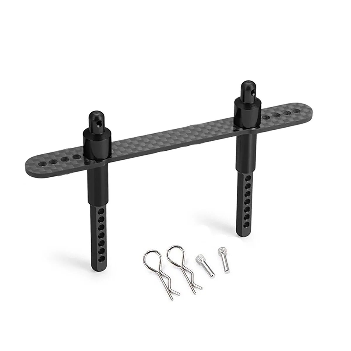 LCX Racing 1/10 RC Crawler Aluminum Front Rear Body Post Upgrades Parts Accessories for Axial SCX10 II 90046 90047