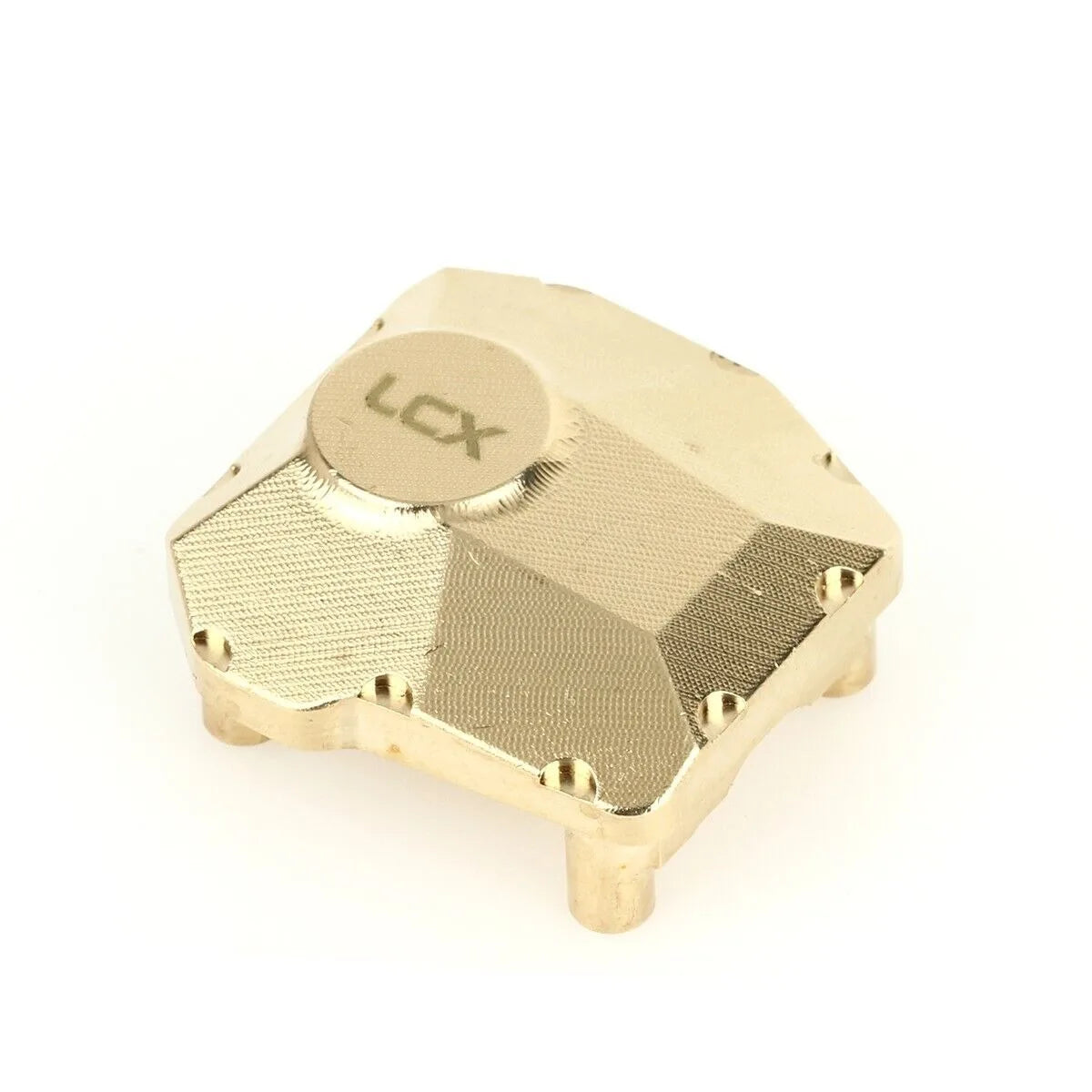 LCX Racing 1/10 RC Crawler Brass AR45 Front Rear Axle Differential Cover for Axial SCX10 III Upgrades Parts Accessories