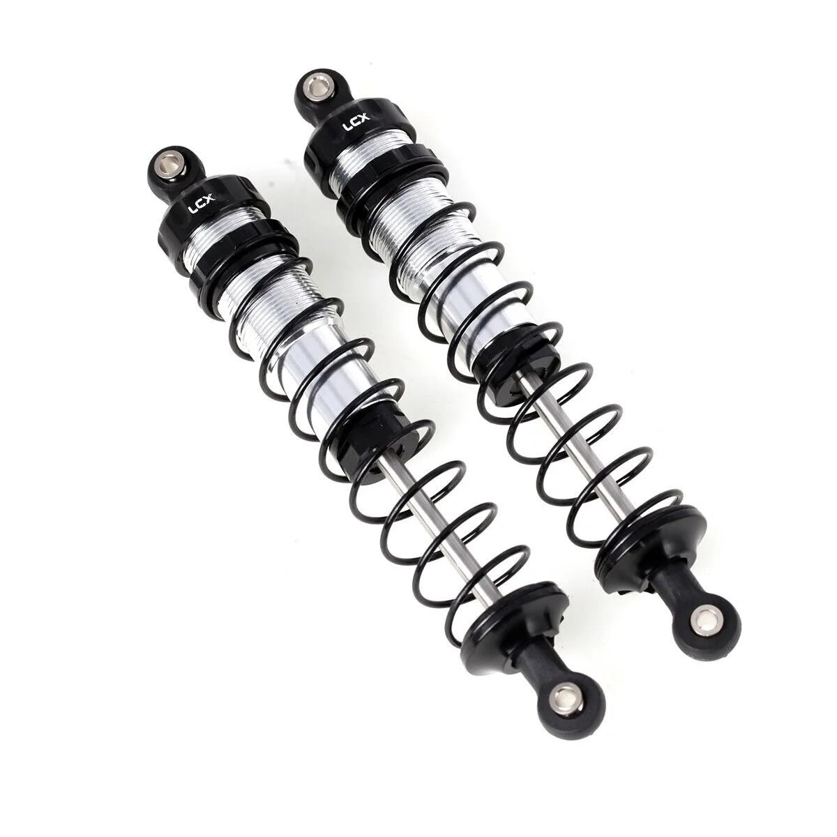 LCX Racing 1/10 RC Truck Car Suspension 110mm 4.33'' Shock Set 2pcs Upgrades Parts Accessories for Arrma Fury 223 2WD