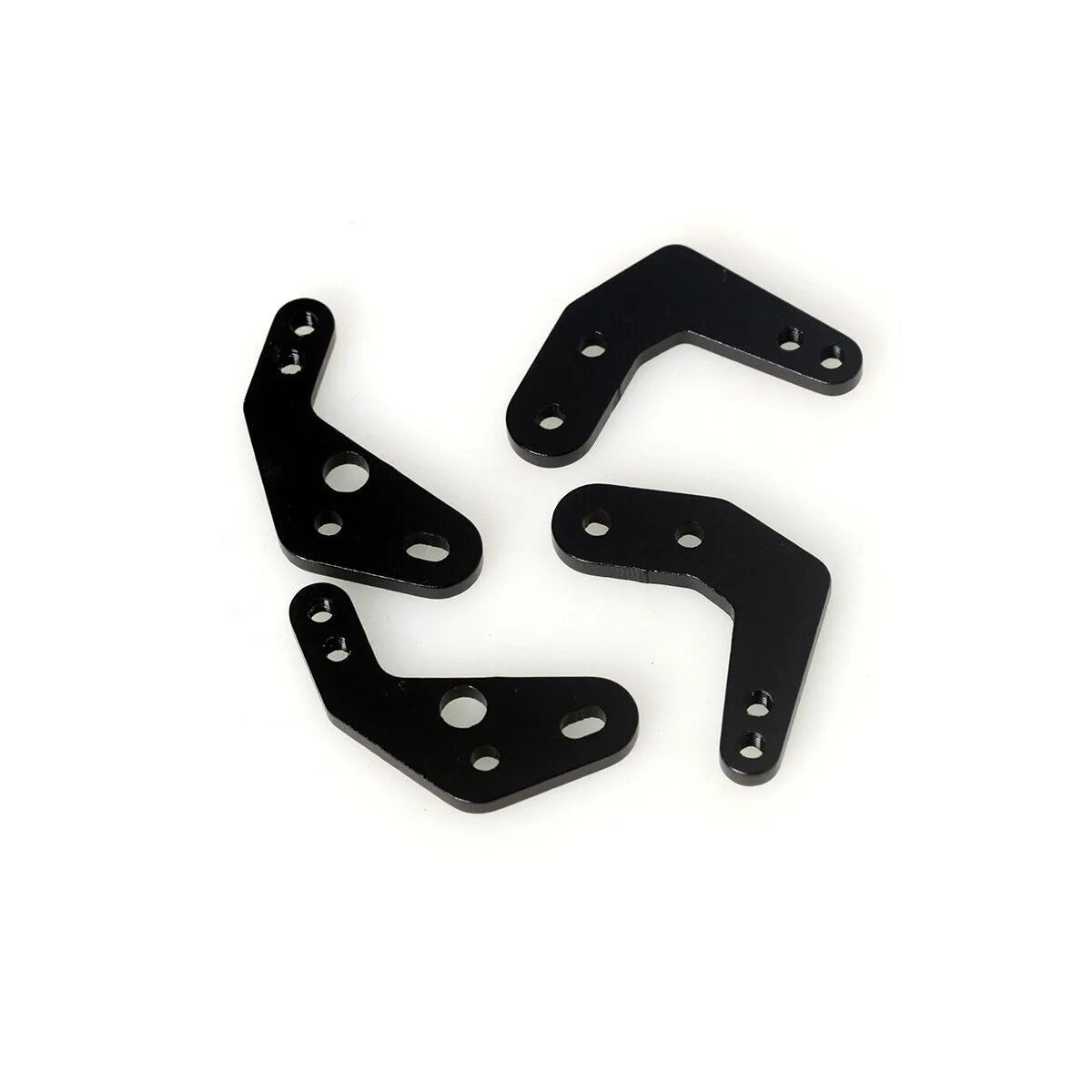 LCX Racing 1/10 RC Crawler Aluminum Adjustable Shock Tower Shock Mount for Axial SCX10 II Upgrades Parts Accessories