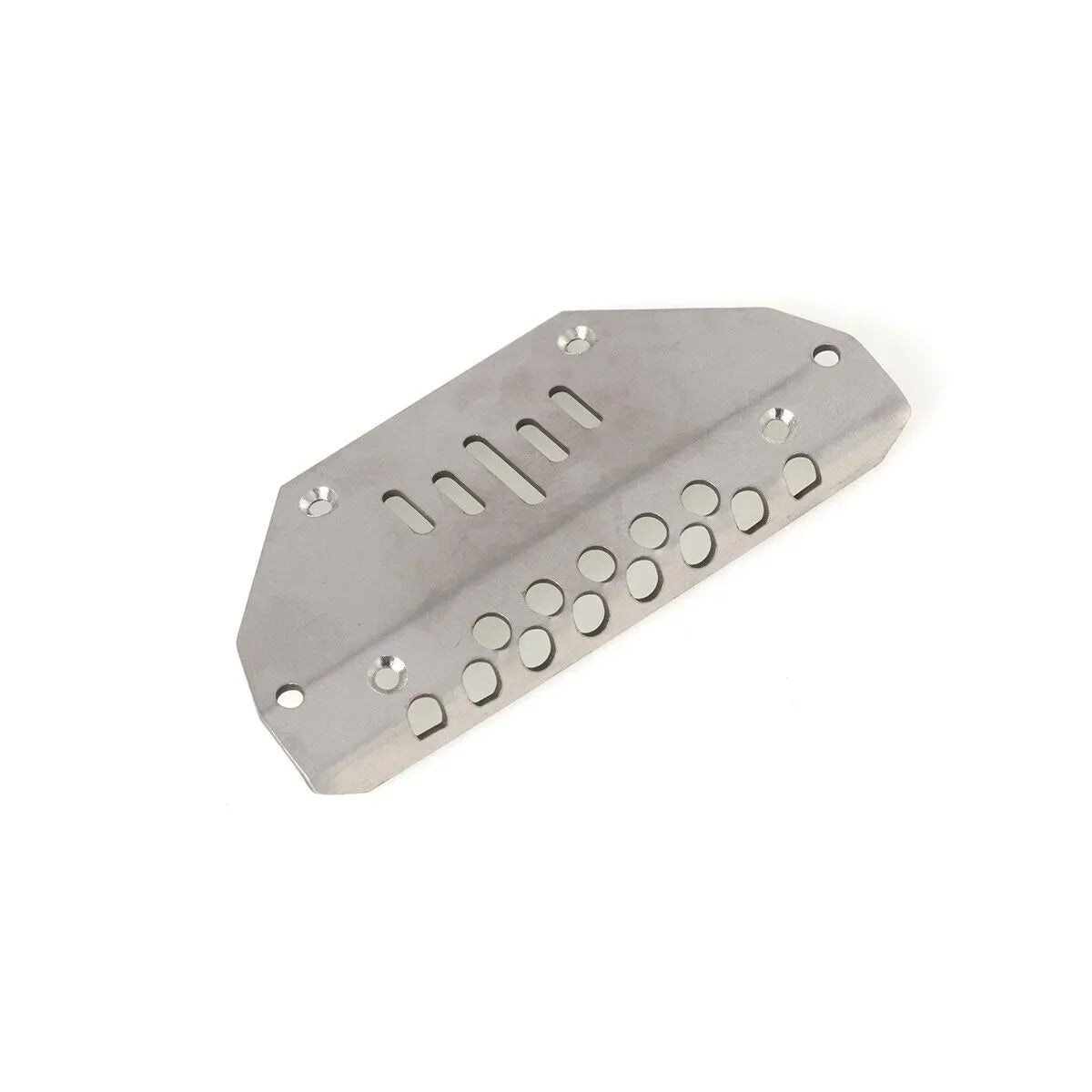 LCX Racing 1/10 RC Crawler Car Stainless Steel Front Chassis Guard Chassis Armor for Traxxas TRX4 TRX6 Upgrades Part Accessories